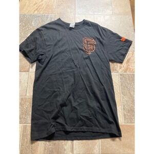 San Francisco Giants Scutaro 19 Black T Shirt Adult Medium MLB Baseball Stubhub